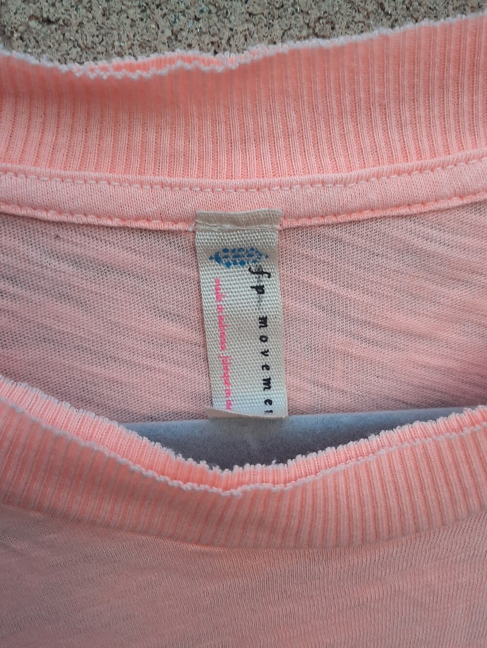 Free People Movement Activewear Love Tank Top Shirt Size Small Orange - Picture 5 of 8